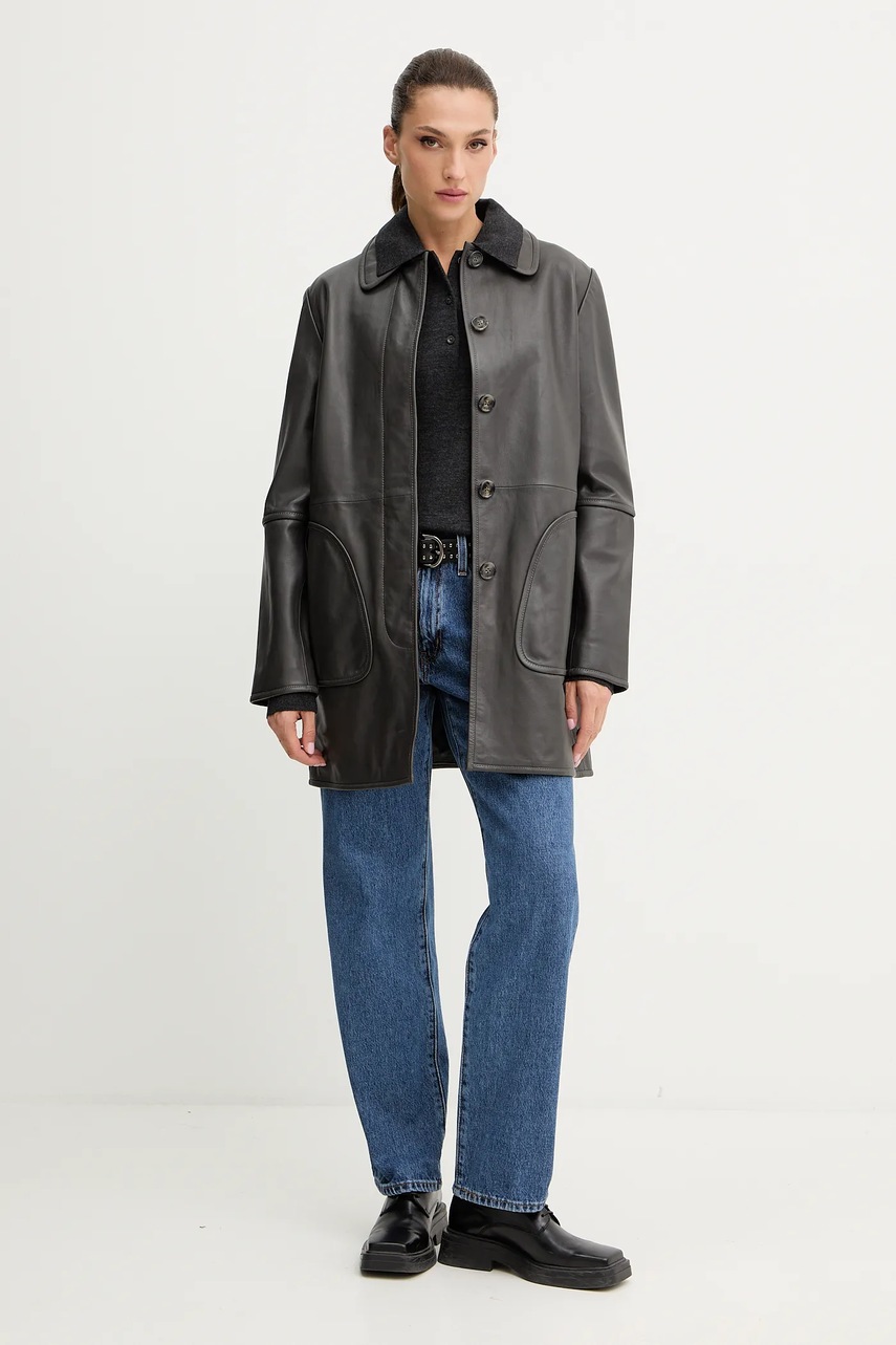 Шерстяной свитер Miss Sixty цвет серый лёгкий 6S1RJ37300