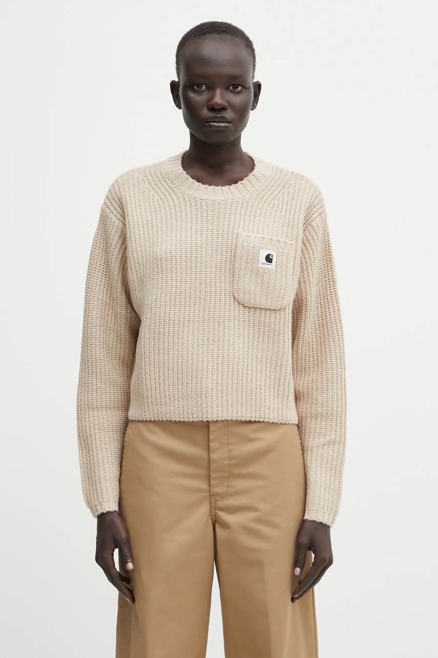 Carhartt WIP sweter z dodatkiem wełny W' Mira Sweater