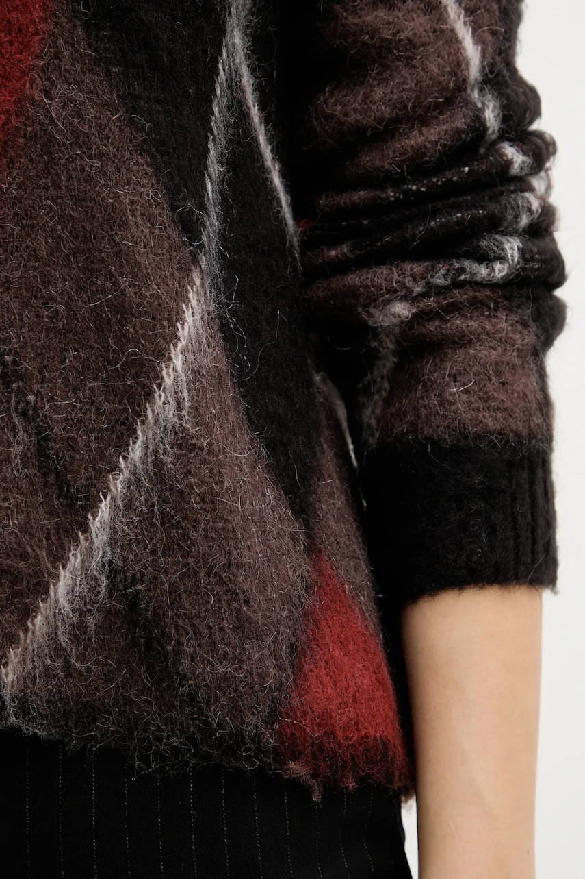 Svetr s příměsí mohéru Sisley