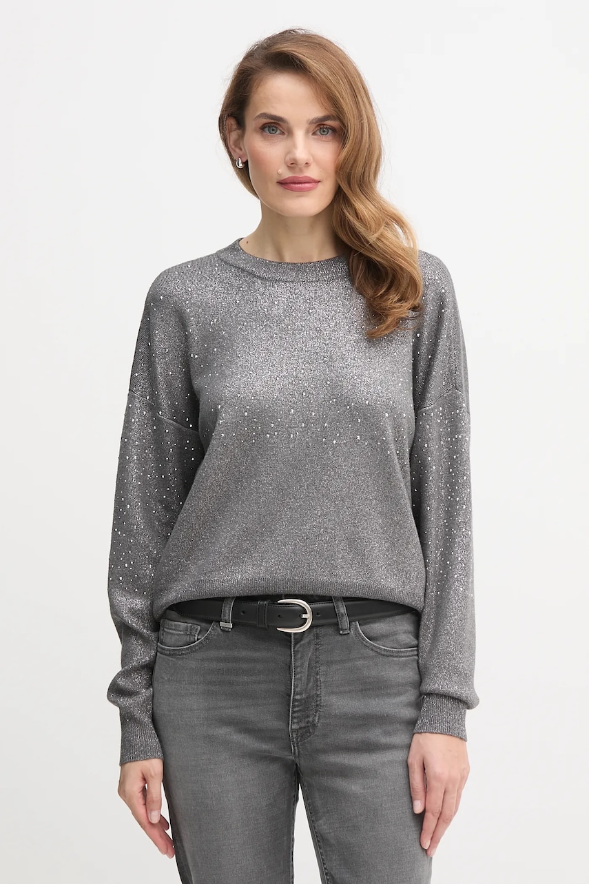 Dkny pulover SWEATERS culoarea gri, light, P5MSAY50