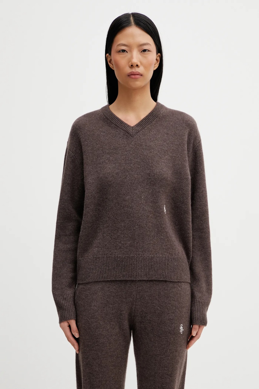 Sporty & Rich sweter wełniany SRC Cashmere
