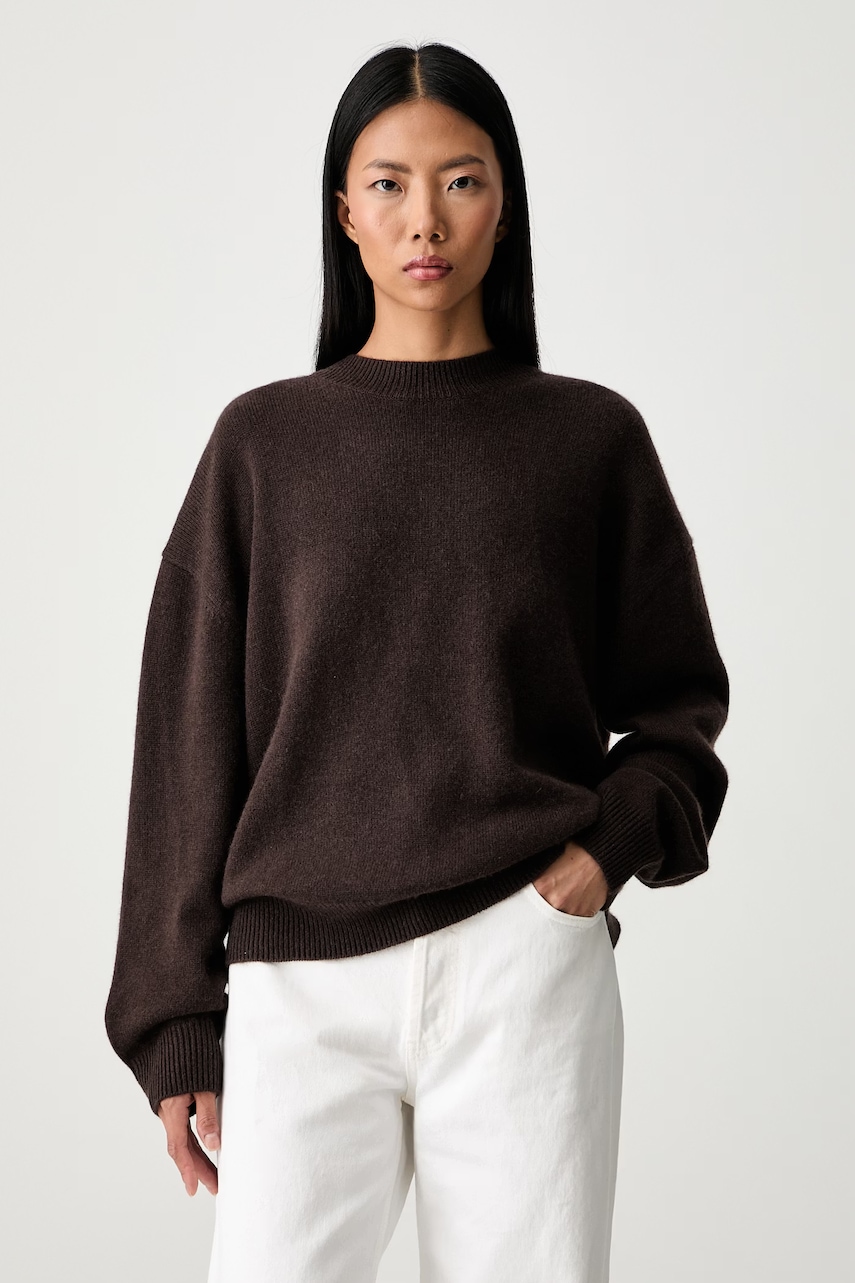 Anine Bing sweter kaszmirowy damski