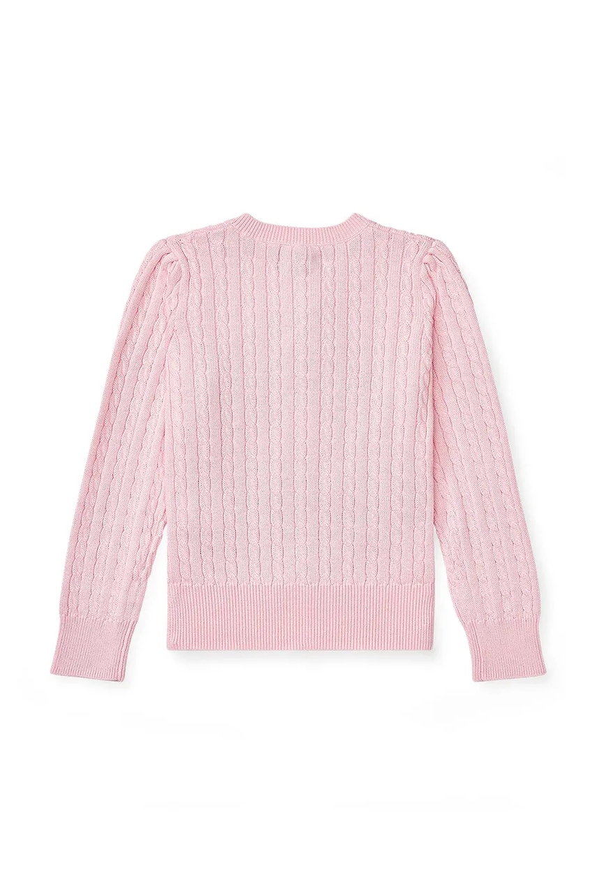 Свитер Polo Ralph Lauren цвет розовый 312543047010 Свитер Polo Ralph Lauren цвет розовый 312543047010