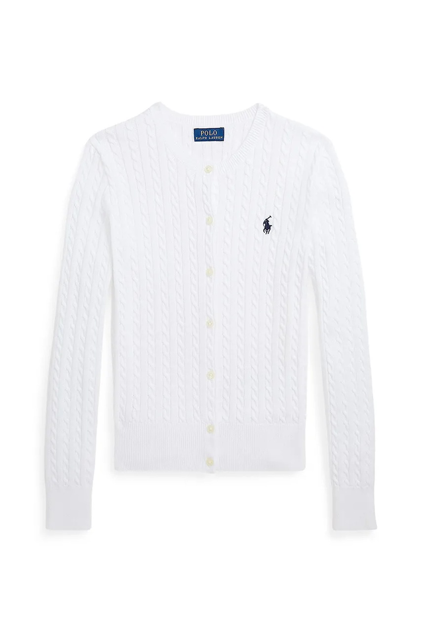 Джемпер Polo Ralph Lauren цвет белый 313543047064 Джемпер Polo Ralph Lauren цвет белый 313543047064