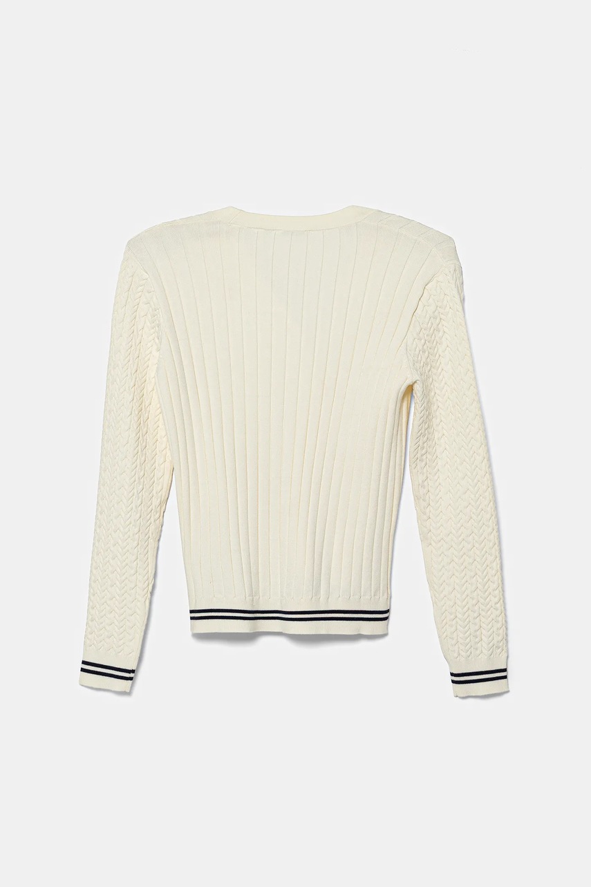 Детский кардиган Guess цвет бежевый J5YR07 Z3OH0