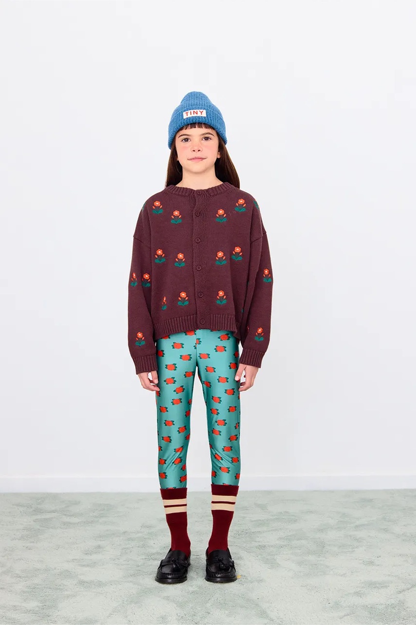 Dětský kardigan Tinycottons FLOWERS CARDIGAN (obrázek 4)