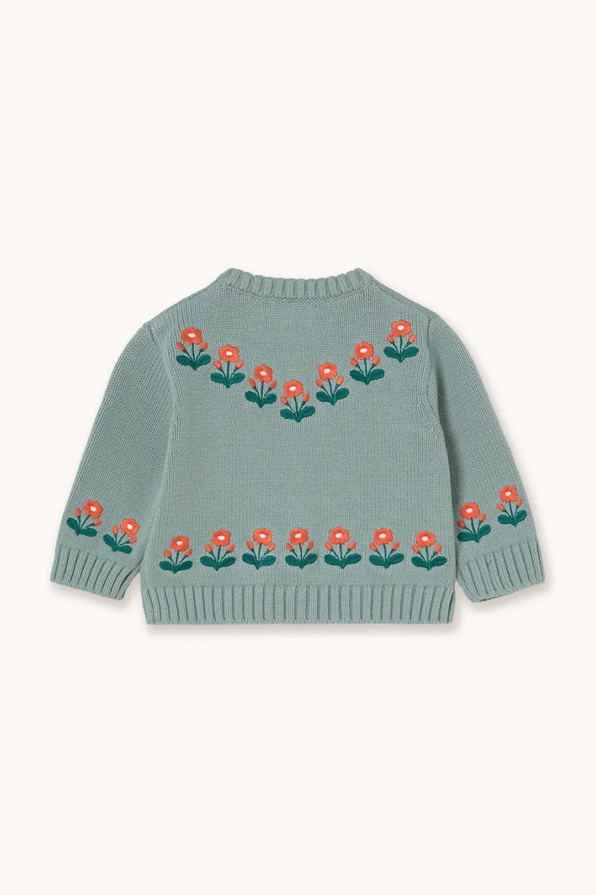 Кардиган для младенцев Tinycottons FLOWERS BABY CARDIGAN AW25-103 Кардиган для младенцев Tinycottons FLOWERS BABY CARDIGAN AW25-103