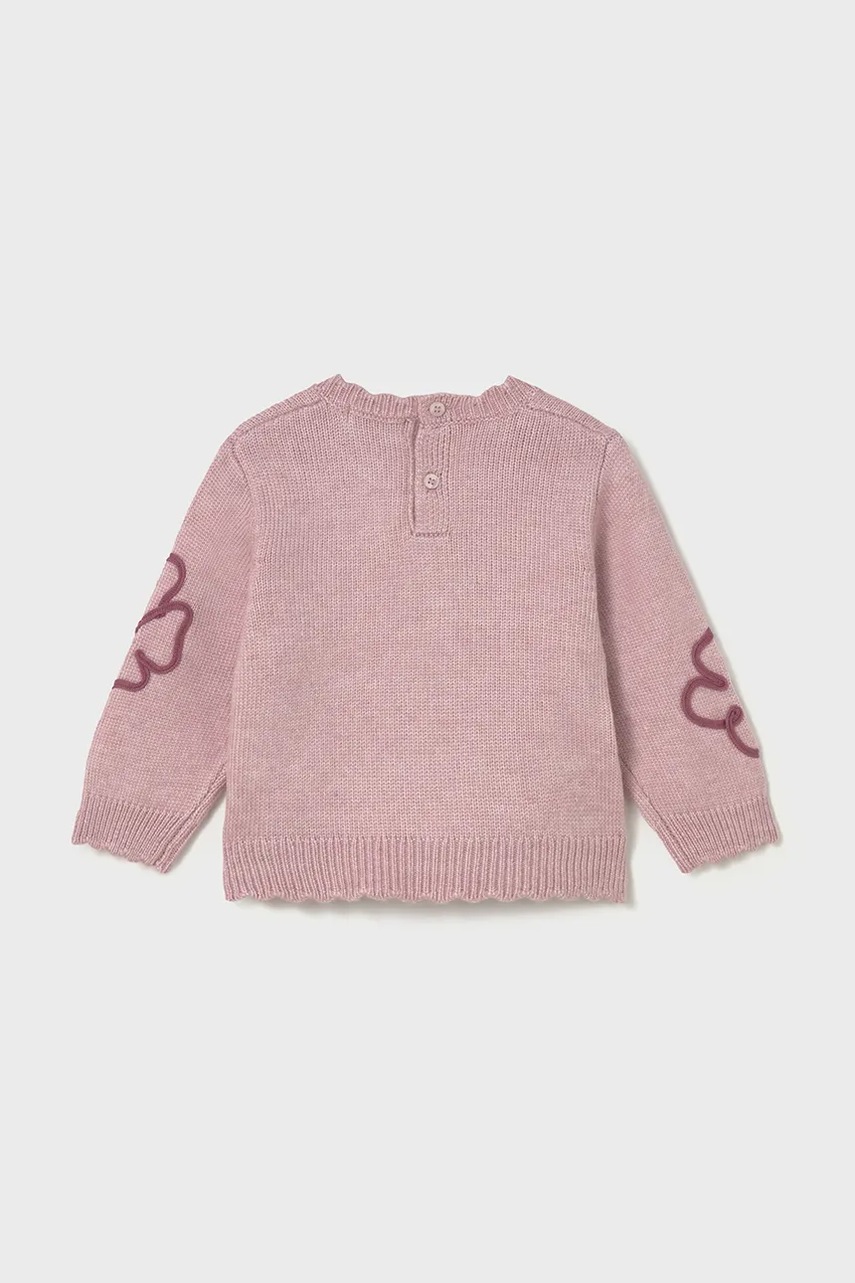 Свитер для младенцев Mayoral цвет розовый лёгкий 2355