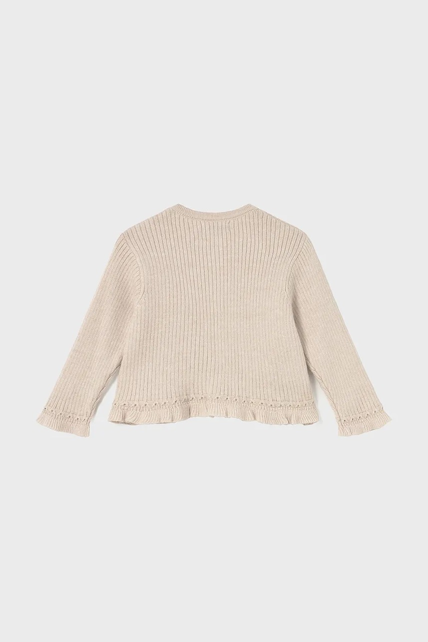 Кардиган для младенцев Mayoral цвет бежевый лёгкий 2358