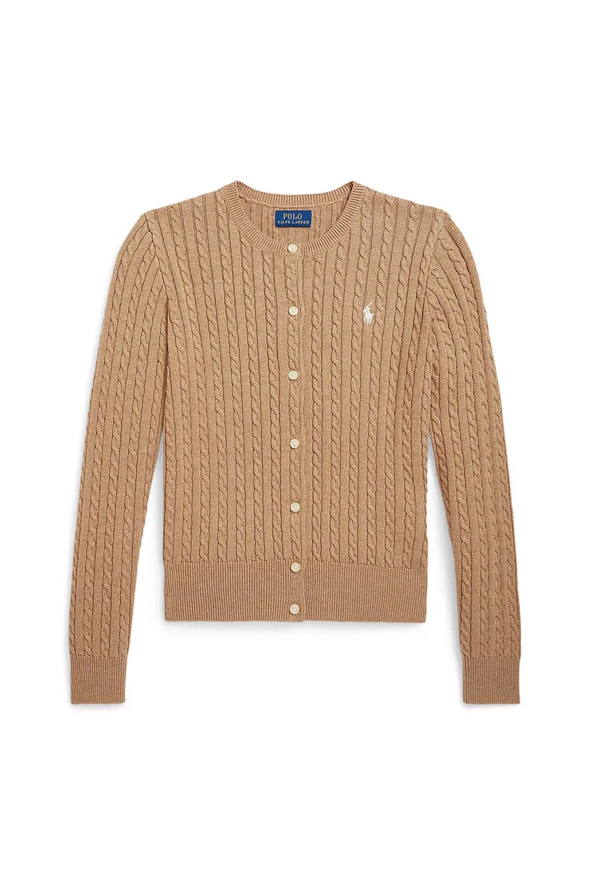 Свитер Polo Ralph Lauren цвет коричневый 313543047082 Свитер Polo Ralph Lauren цвет коричневый 313543047082