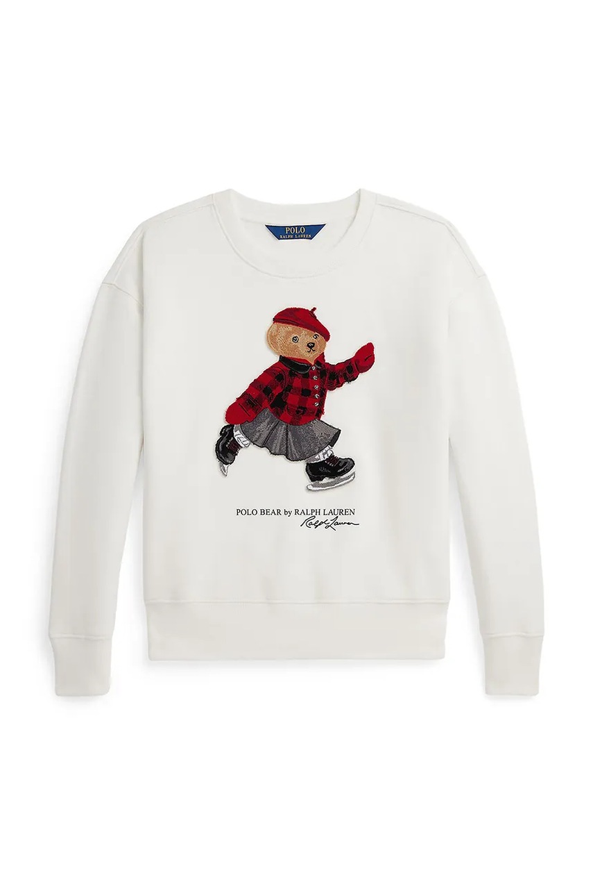 Детский свитер Polo Ralph Lauren цвет бежевый 313981087001