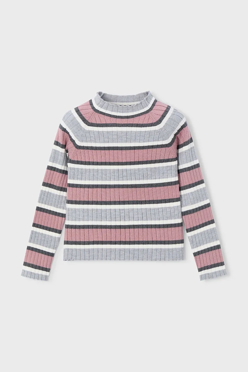 Детский свитер Mayoral цвет розовый лёгкий 4001