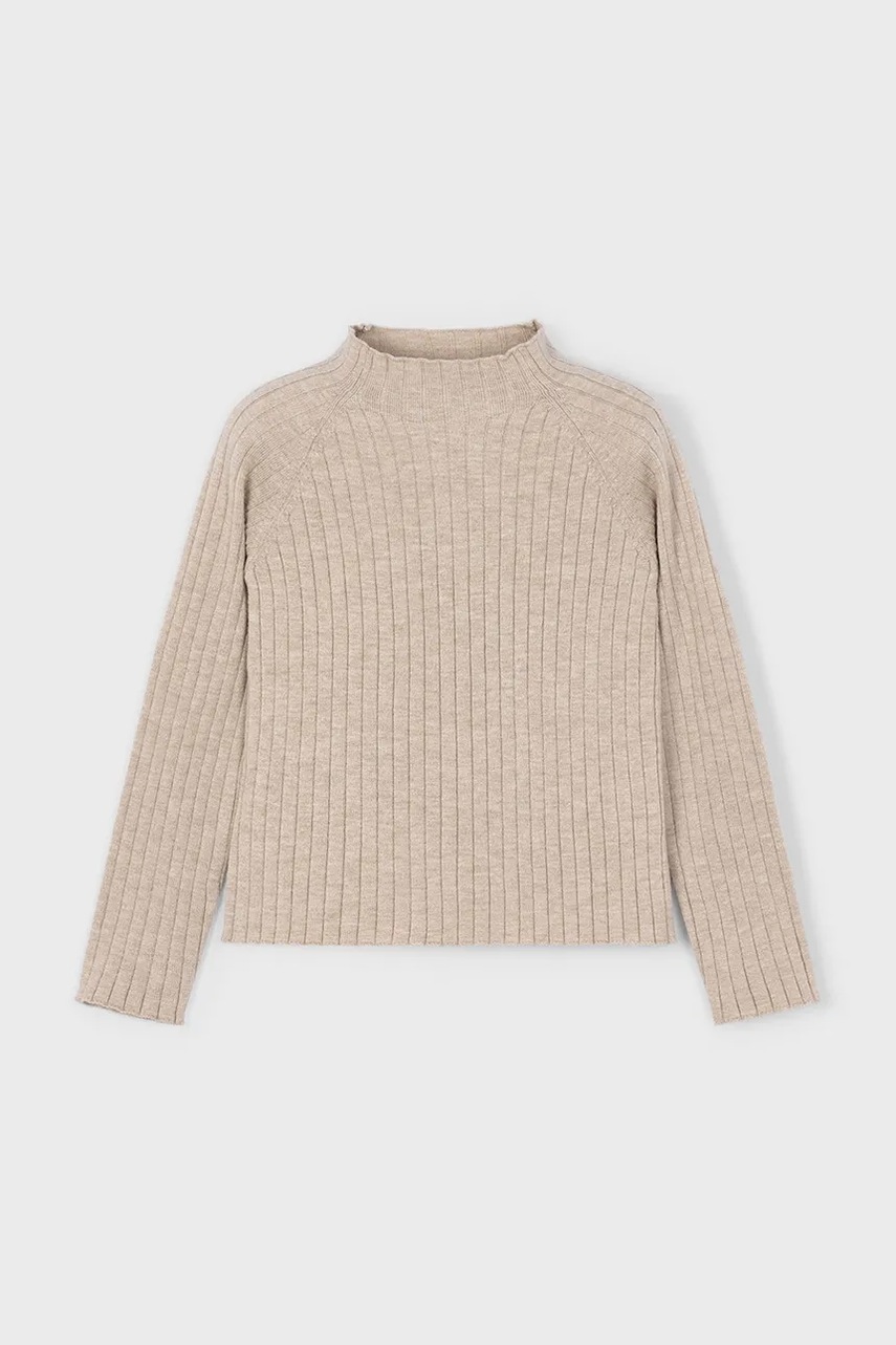 Детский свитер Mayoral цвет коричневый лёгкий 4001