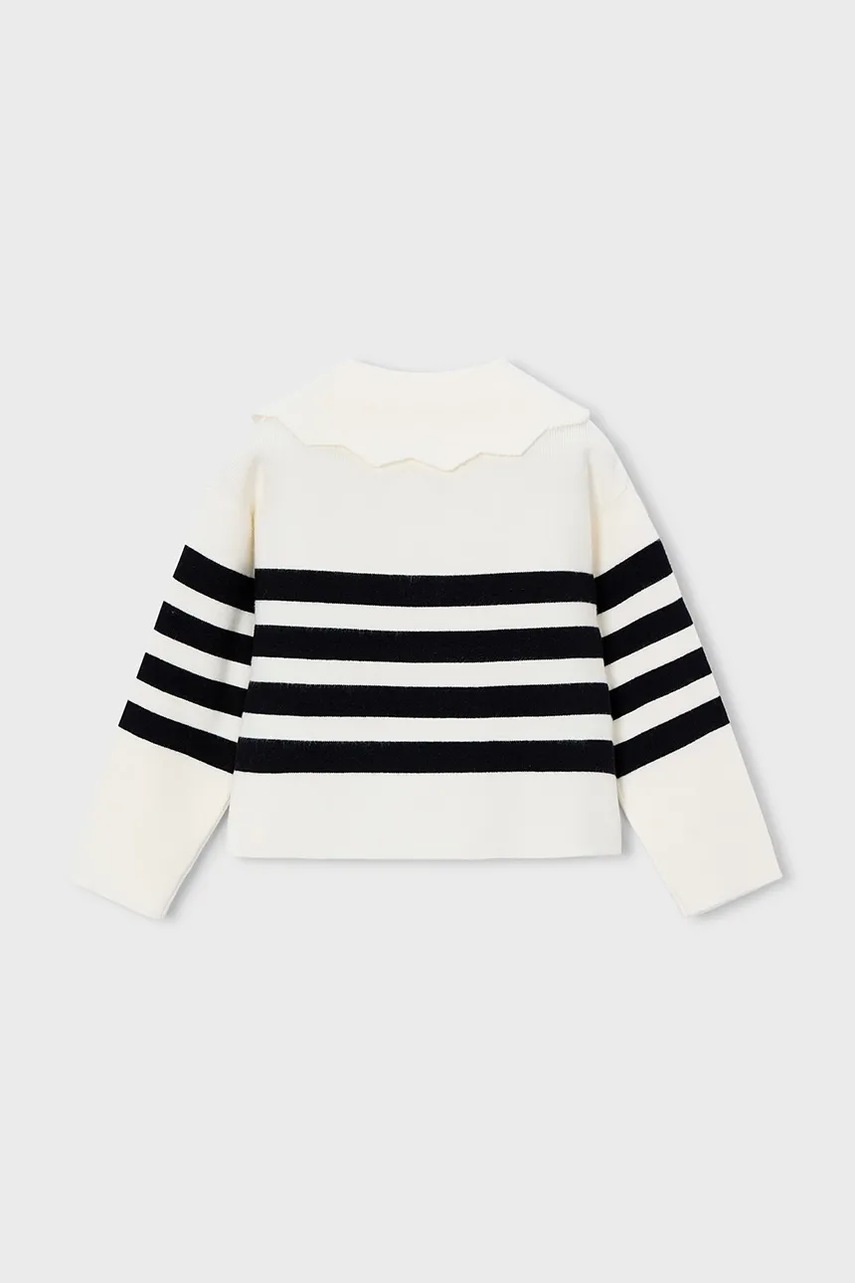 Детский свитер Mayoral цвет бежевый лёгкий 4301