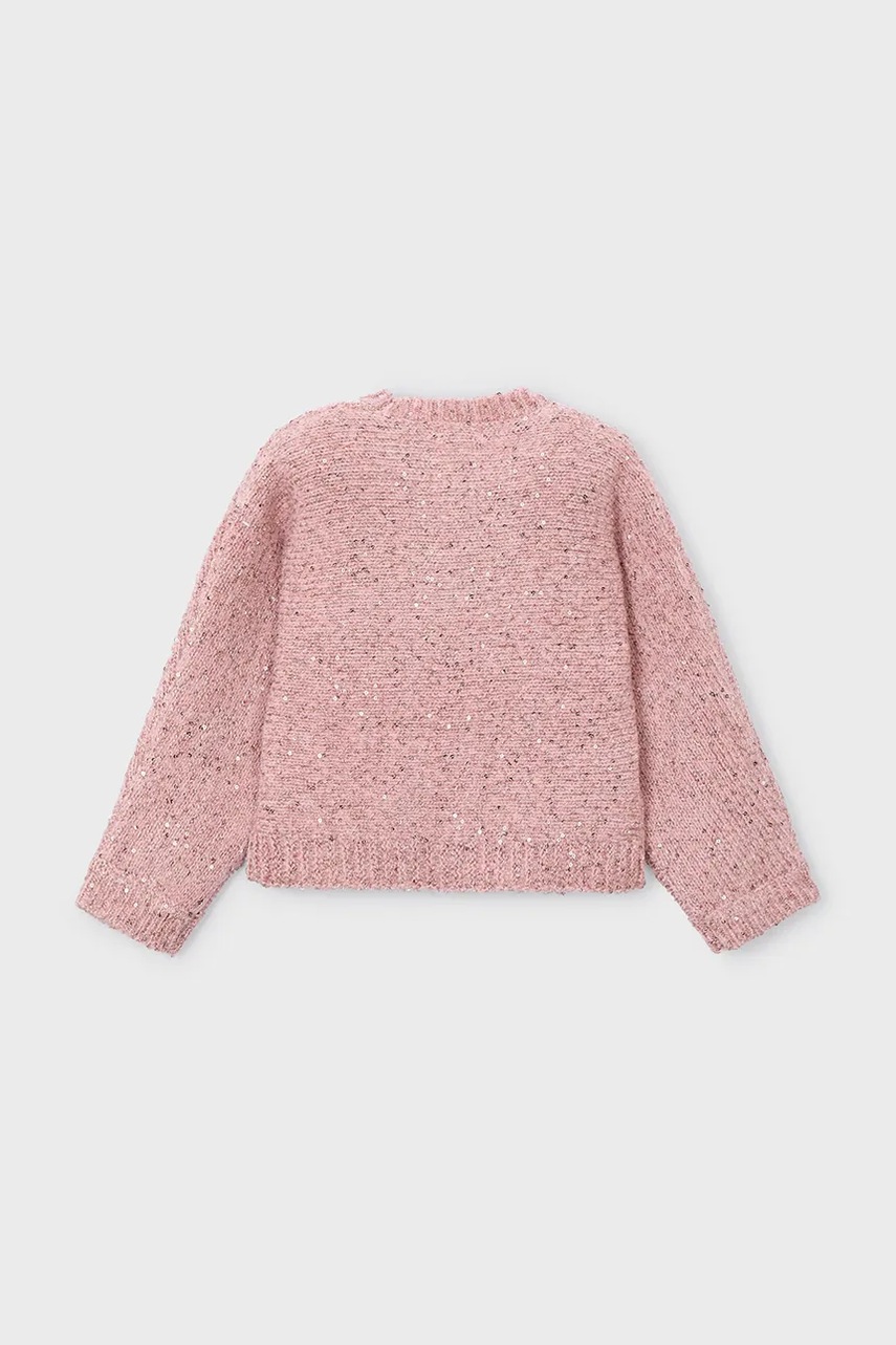 Детский свитер Mayoral цвет розовый 4306