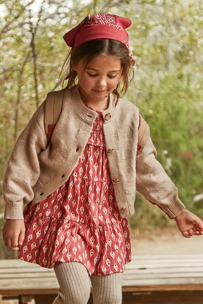 Mayoral cardigan copii culoarea bej, 4309
