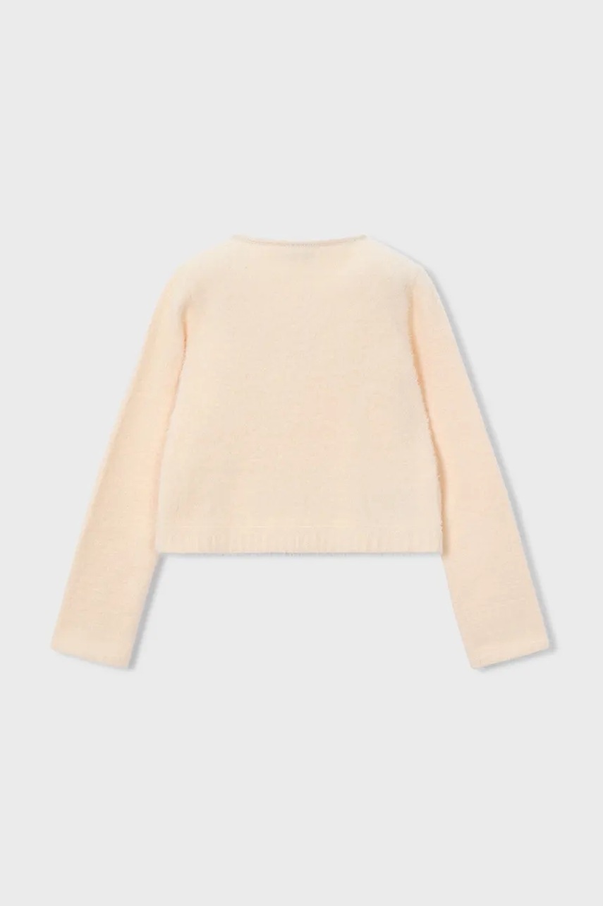 Детский кардиган Mayoral цвет бежевый лёгкий 4310