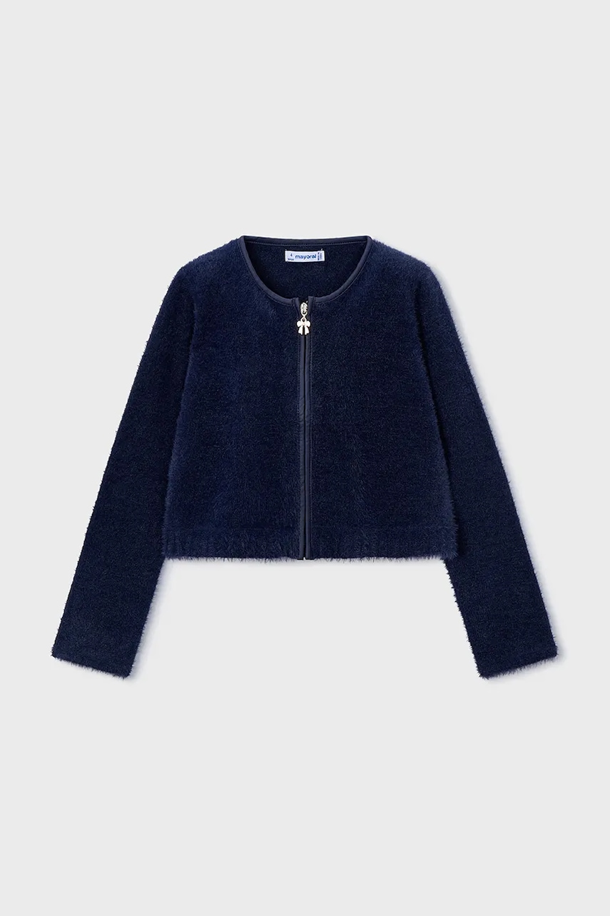 Mayoral cardigan copii culoarea bleumarin, light, 4310