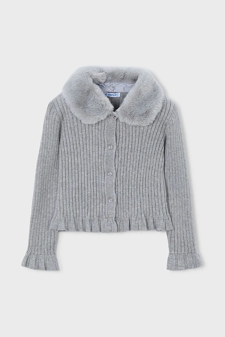 Mayoral cardigan copii culoarea gri, 4311