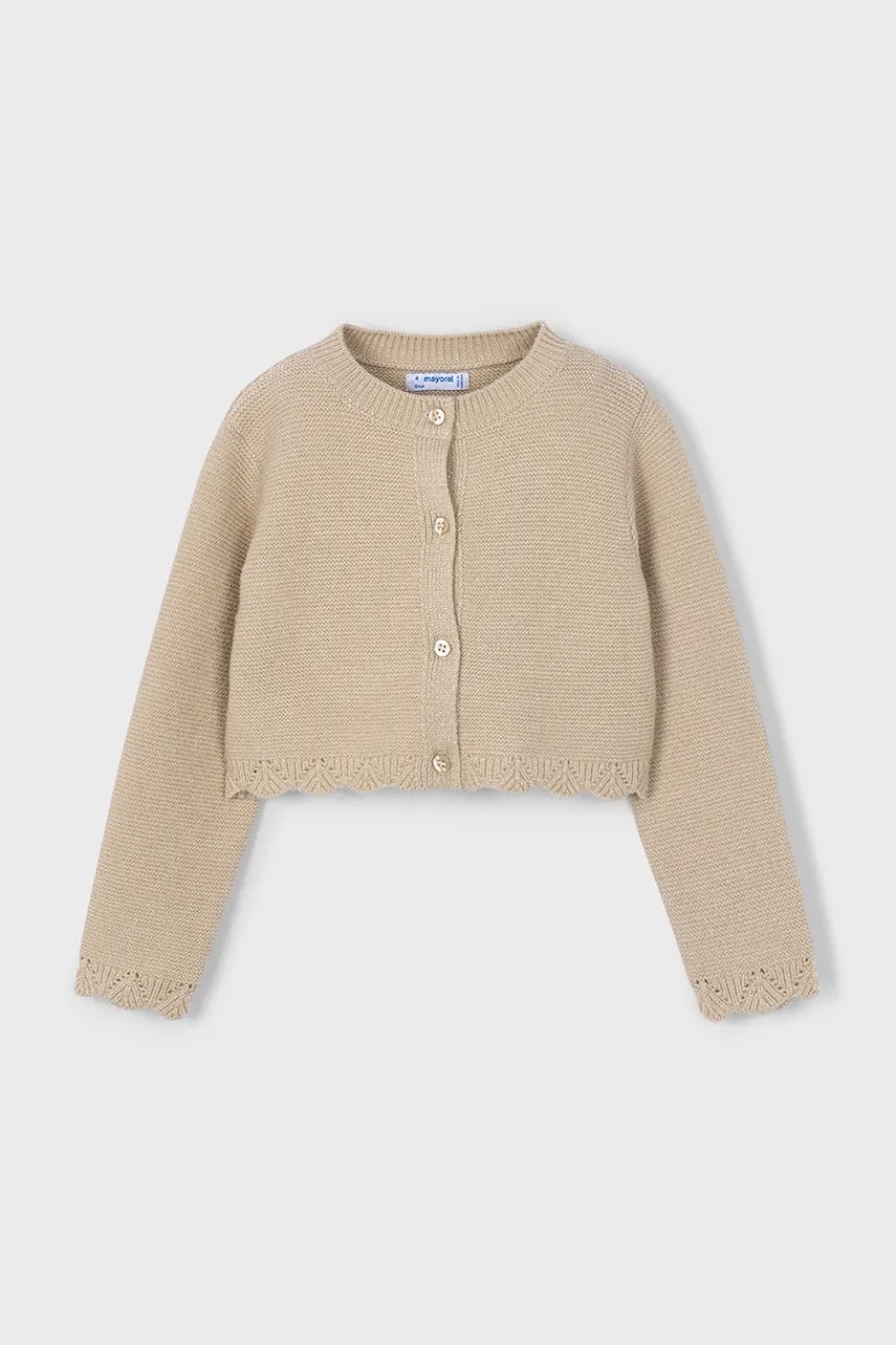 Mayoral pulover copii culoarea bej, 4312