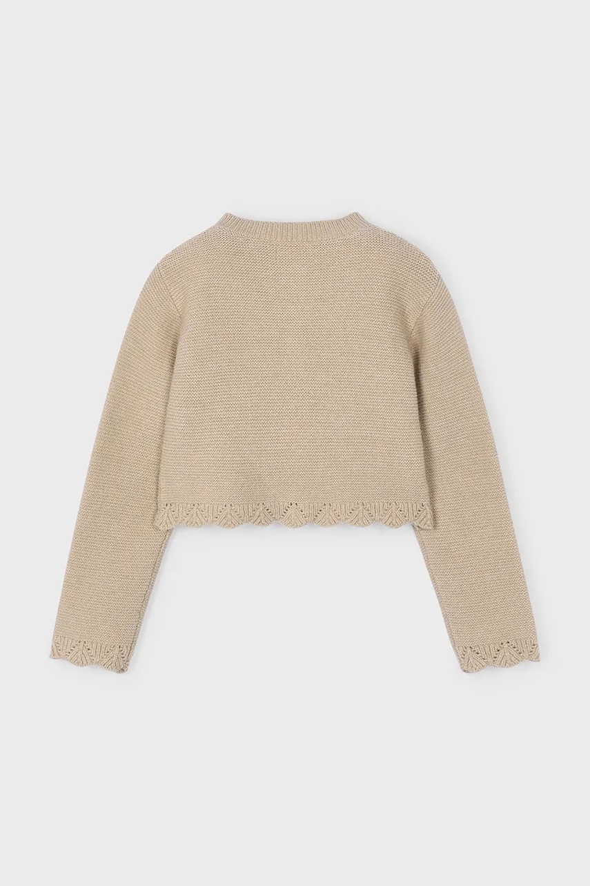 Детский свитер Mayoral цвет бежевый 4312