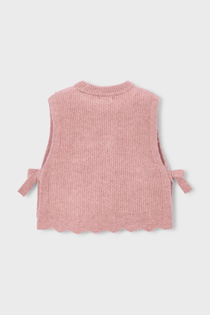 Детский свитер Mayoral цвет розовый 4314