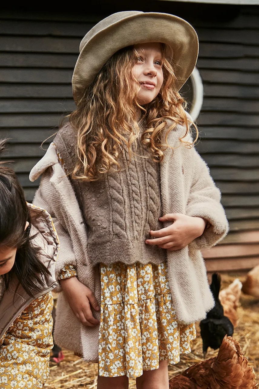 Mayoral pulover copii culoarea maro, 4314 Mayoral pulover copii culoarea maro, 4314