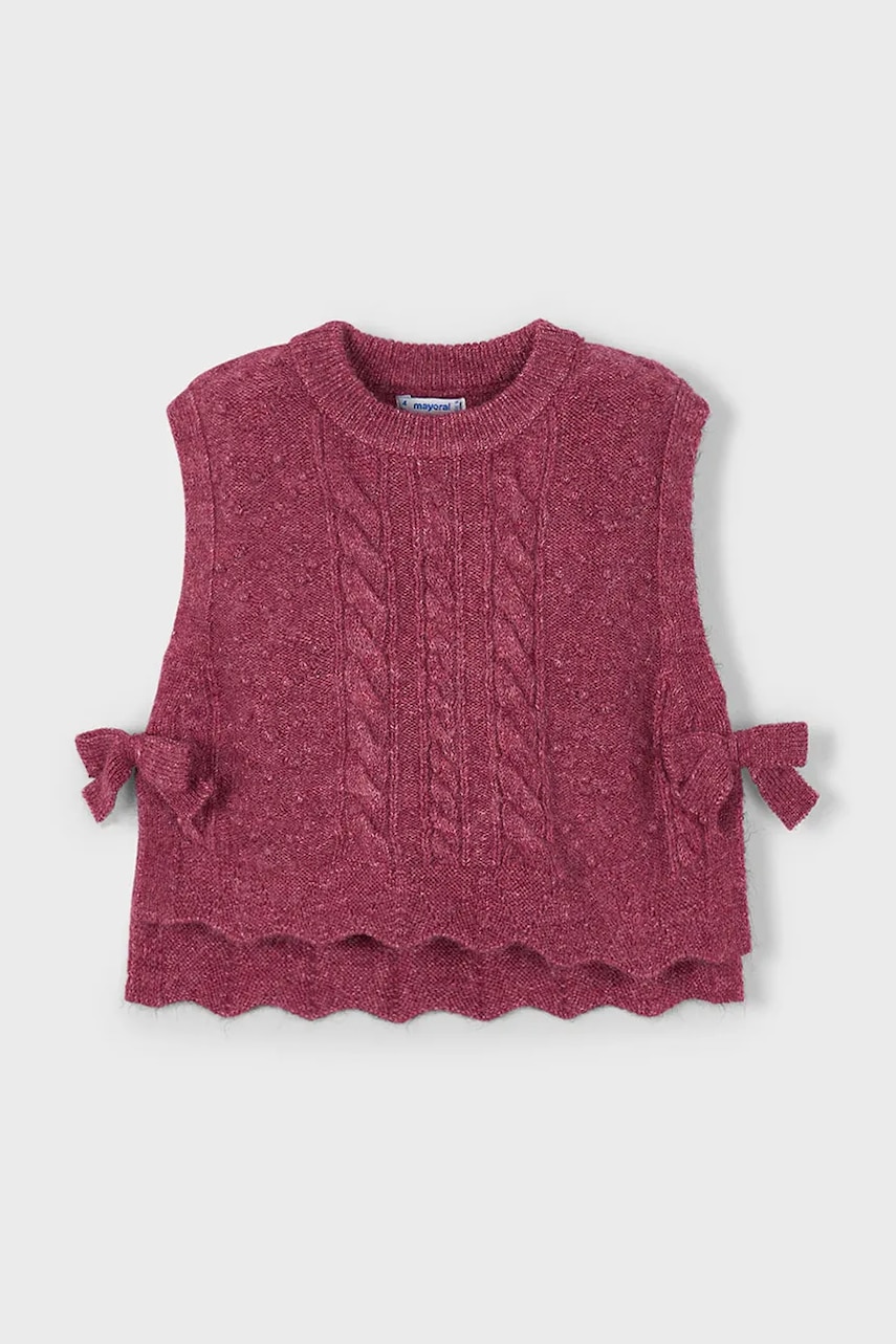 Mayoral pulover copii culoarea rosu, 4314 Mayoral pulover copii culoarea rosu, 4314