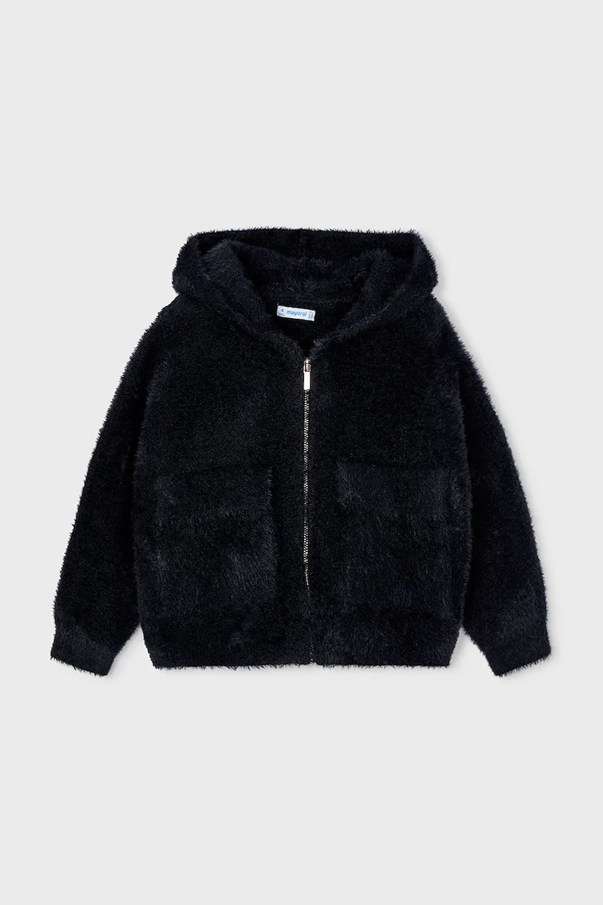 Mayoral cardigan copii culoarea negru, light, 4316