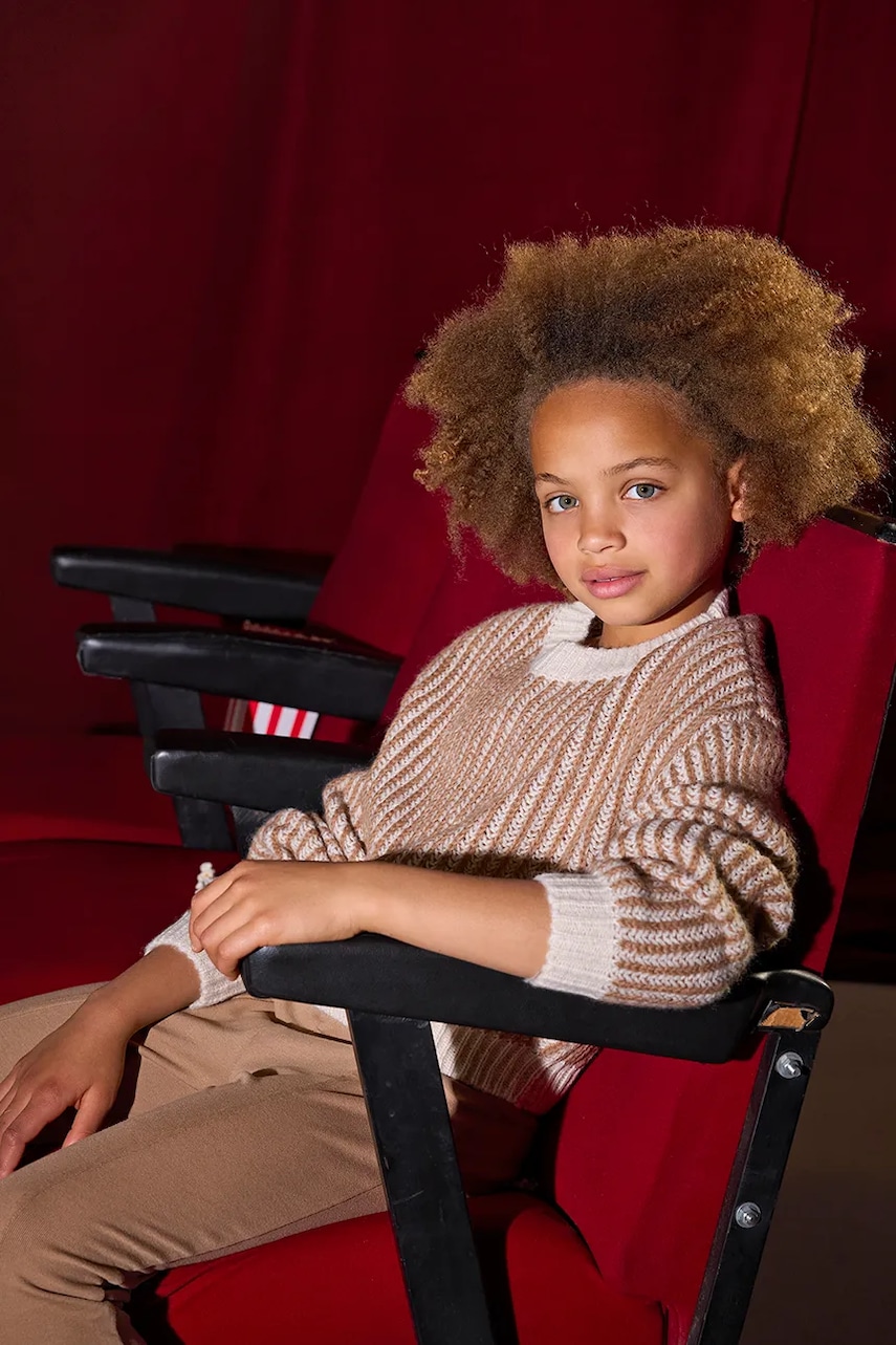 Mayoral pulover copii culoarea maro, 7315 Mayoral pulover copii culoarea maro, 7315