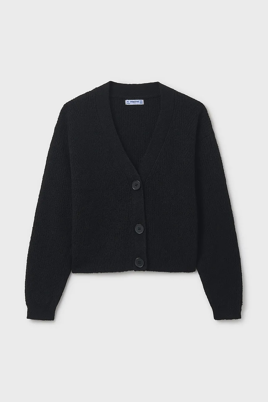 Mayoral cardigan copii culoarea negru, 7317