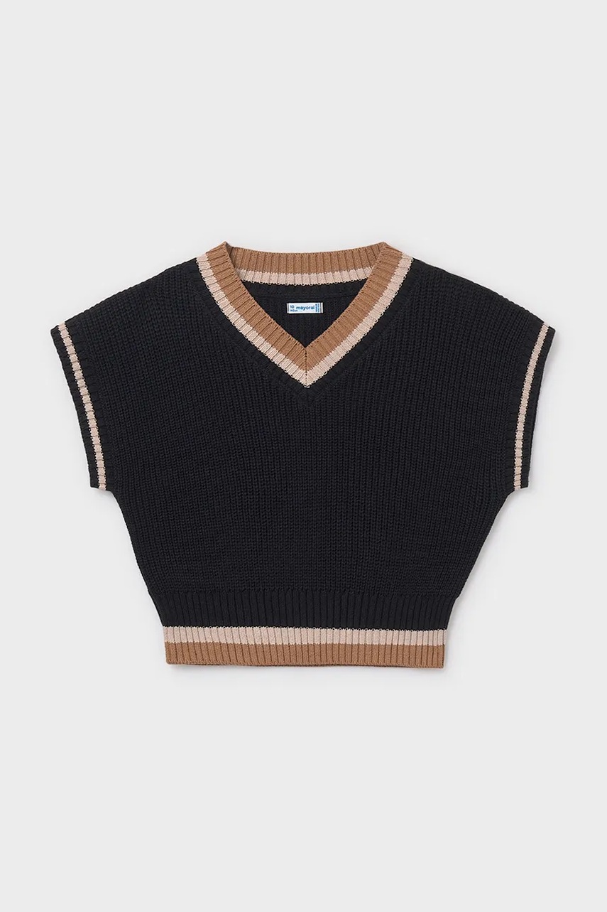 Детский жилет Mayoral цвет чёрный 7321