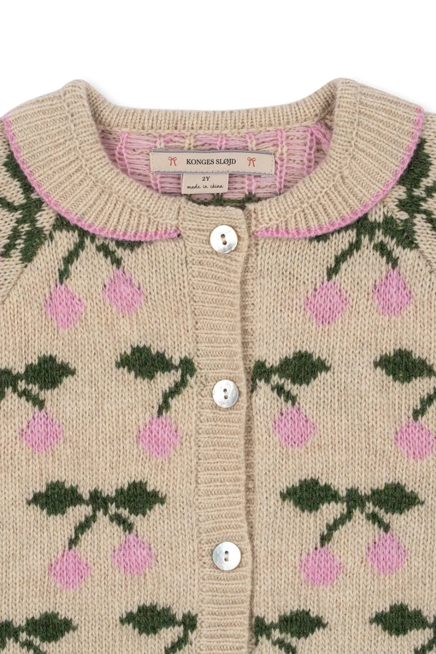 Dětský kardigan Konges Sløjd BELOU KNIT COLLAR CARDIGAN (obrázek 3)