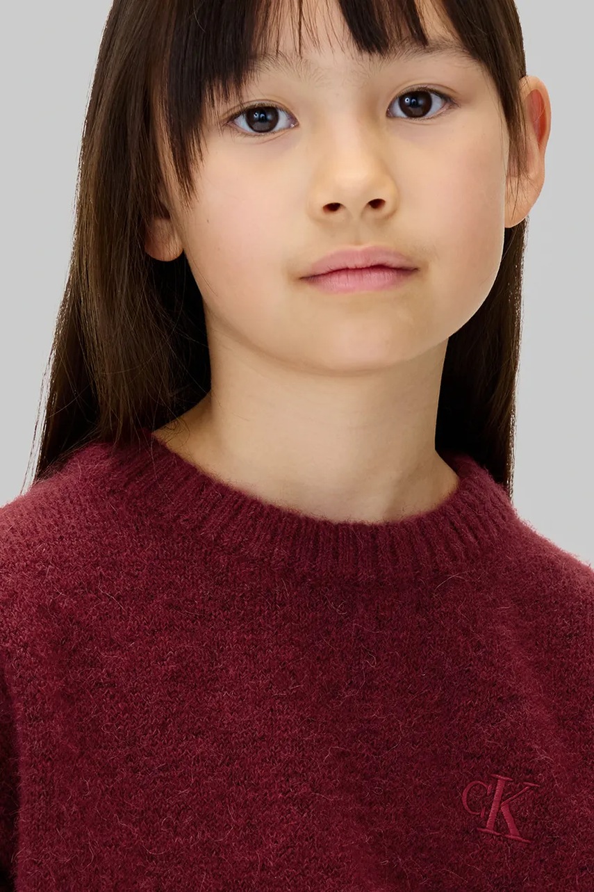 Dětský svetr s příměsí vlny Calvin Klein Jeans (obrázek 3)