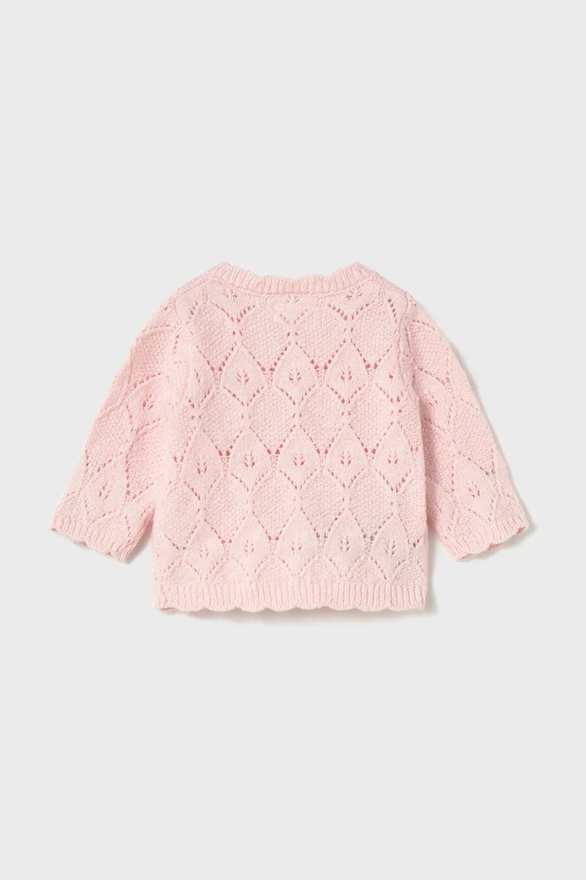 Кардиган для младенцев Mayoral Newborn цвет розовый лёгкий 2332