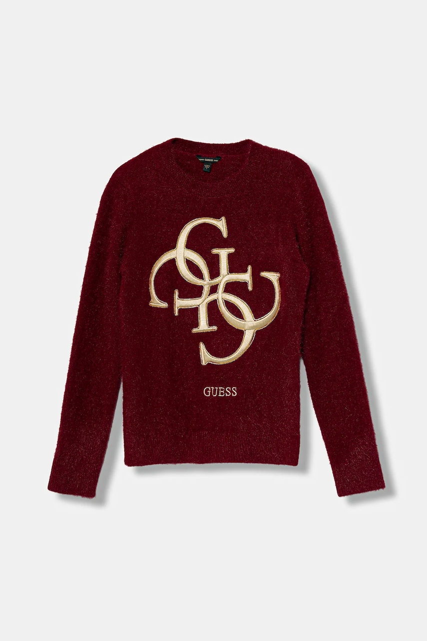 Levně Svetr Guess červená barva, J5BR07 Z0720