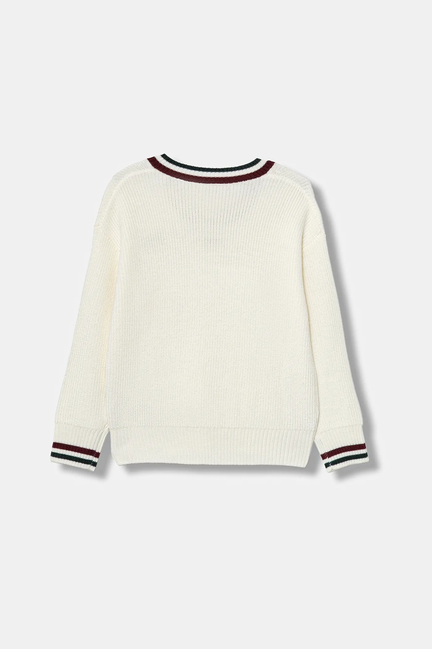 Детский свитер с добавлением шерсти Guess цвет бежевый J5BR23 Z1152