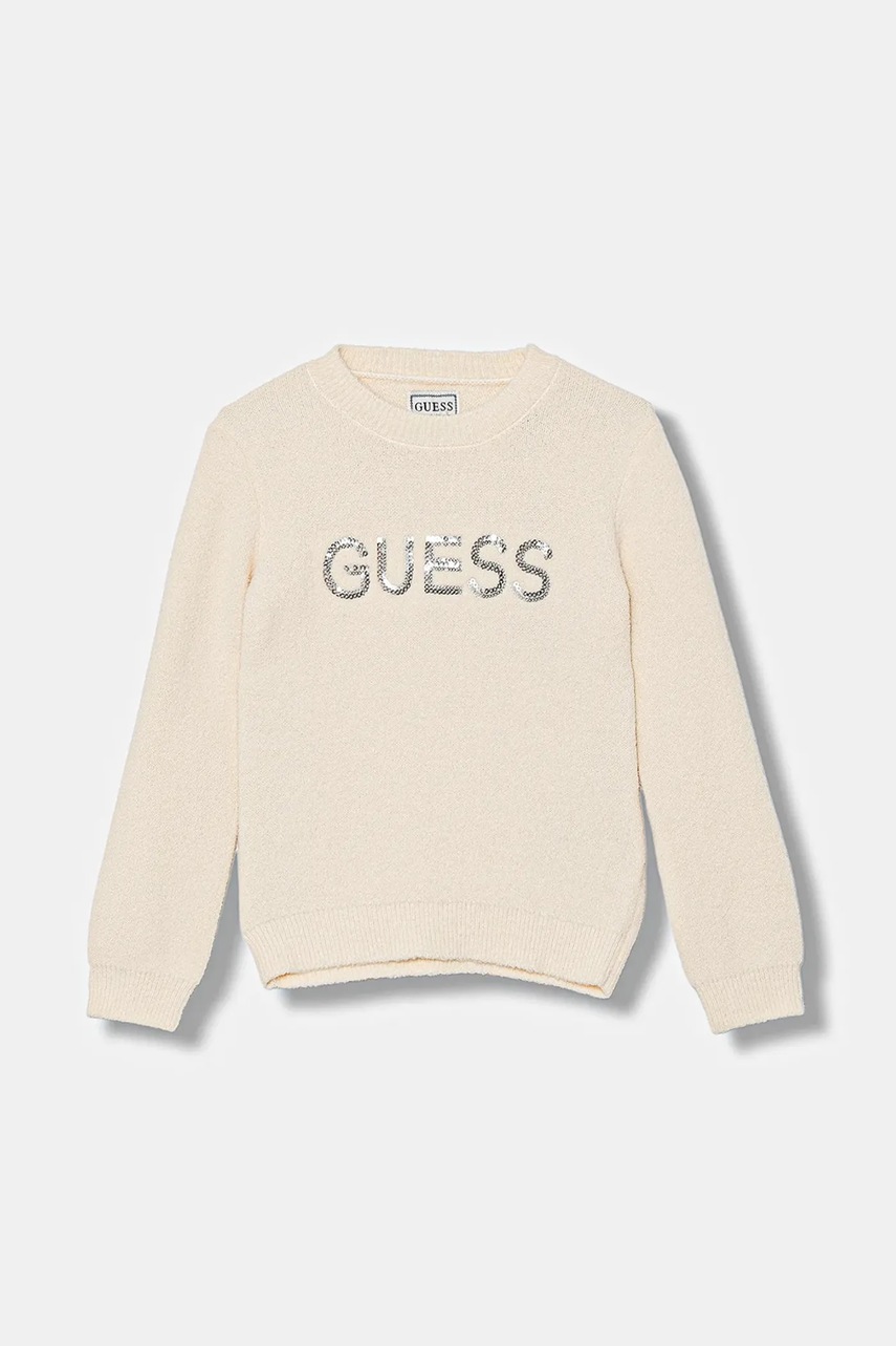 Levně Dětský svetr Guess béžová barva, K5BR00 Z3220
