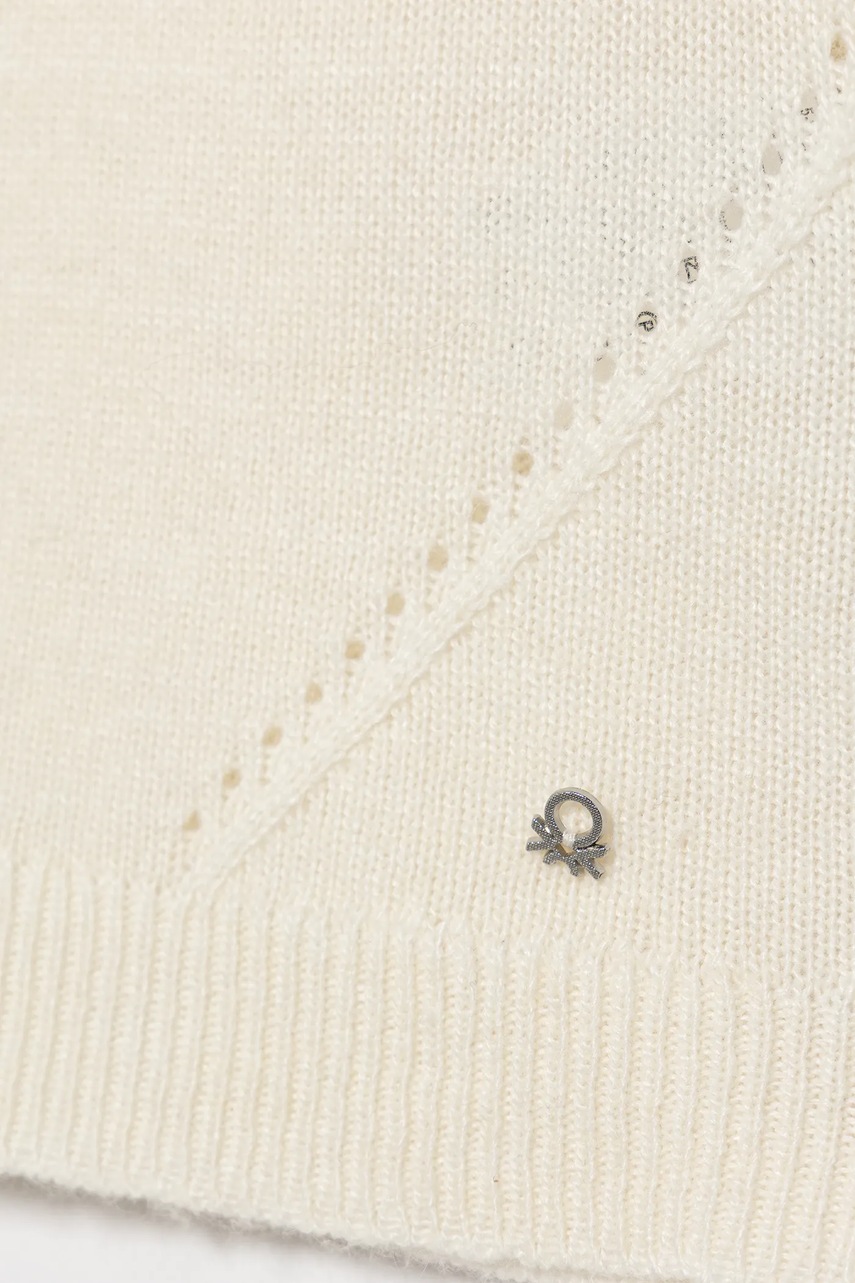 Καρδιγκάν με προσθήκη μαλλιού για παιδιά United Colors of Benetton φωτογραφία