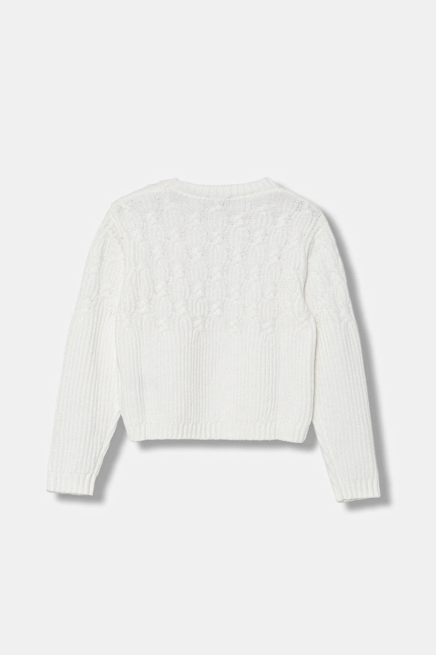 Свитер United Colors of Benetton цвет белый 16CLG1010 Свитер United Colors of Benetton цвет белый 16CLG1010