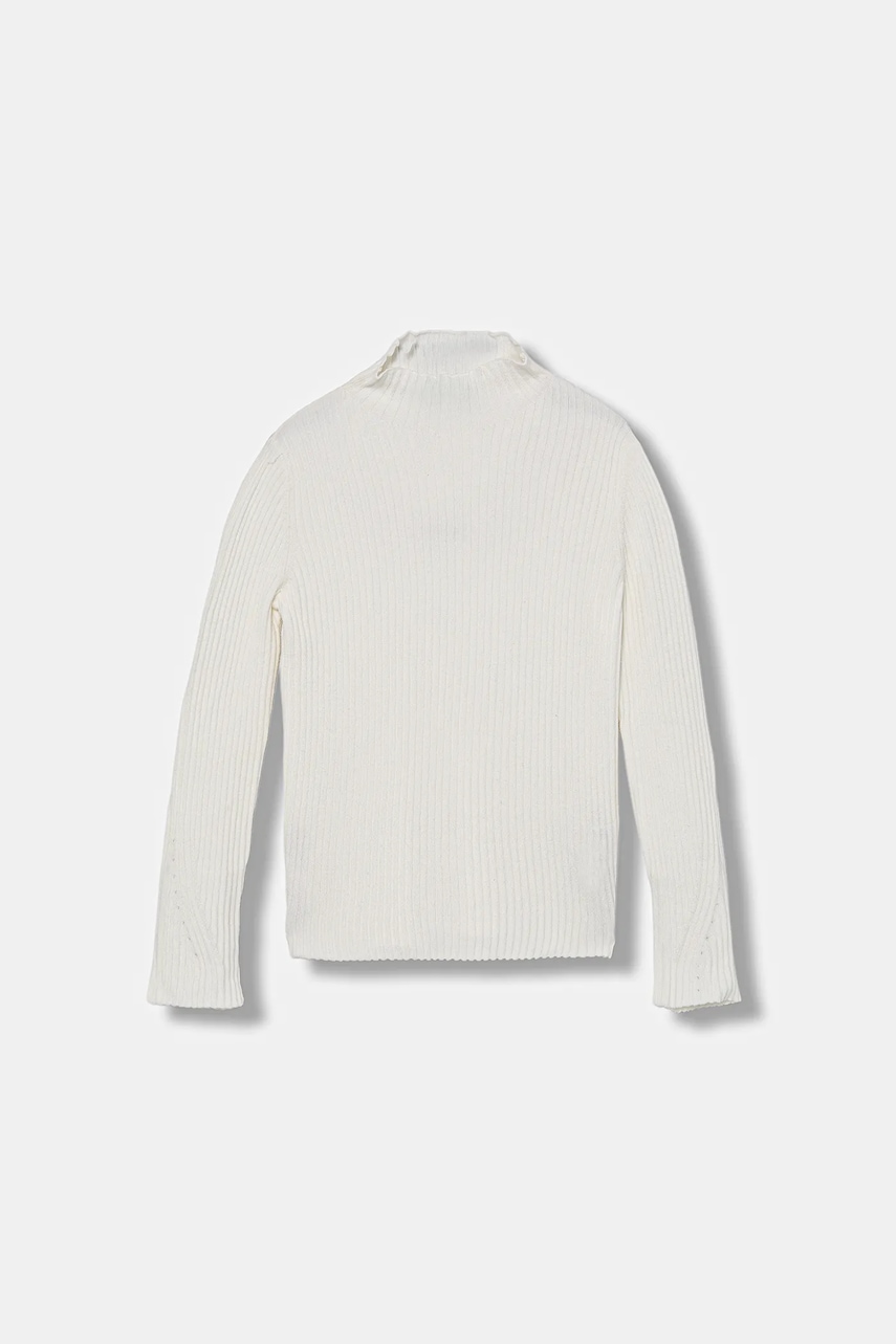 United Colors of Benetton pulover copii culoarea alb, light, 1Y7QC200P