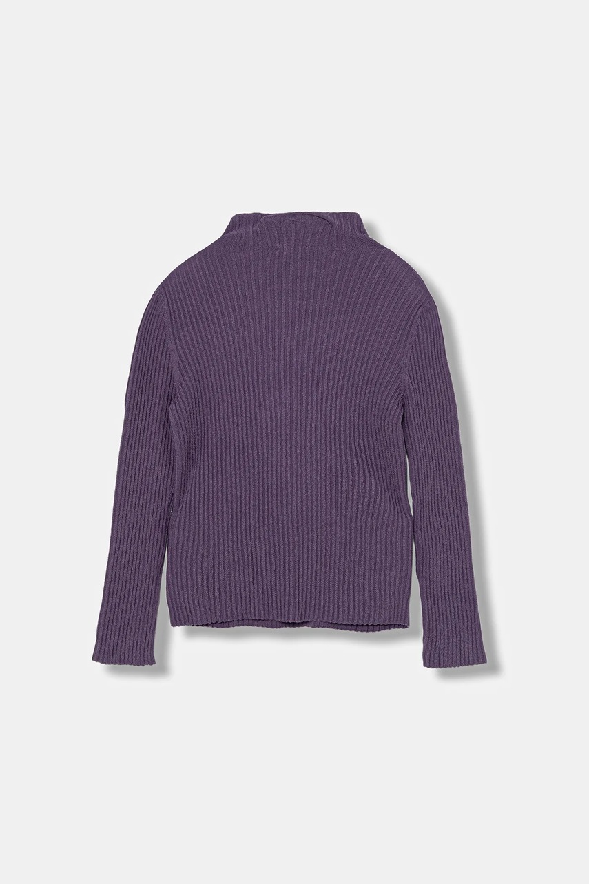 Детский свитер United Colors of Benetton цвет фиолетовый лёгкий 1Y7QC200P