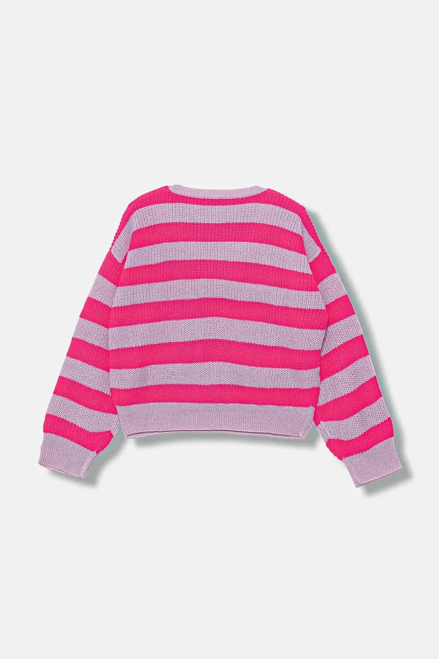 Детский свитер United Colors of Benetton цвет фиолетовый 1Z8SQ108X