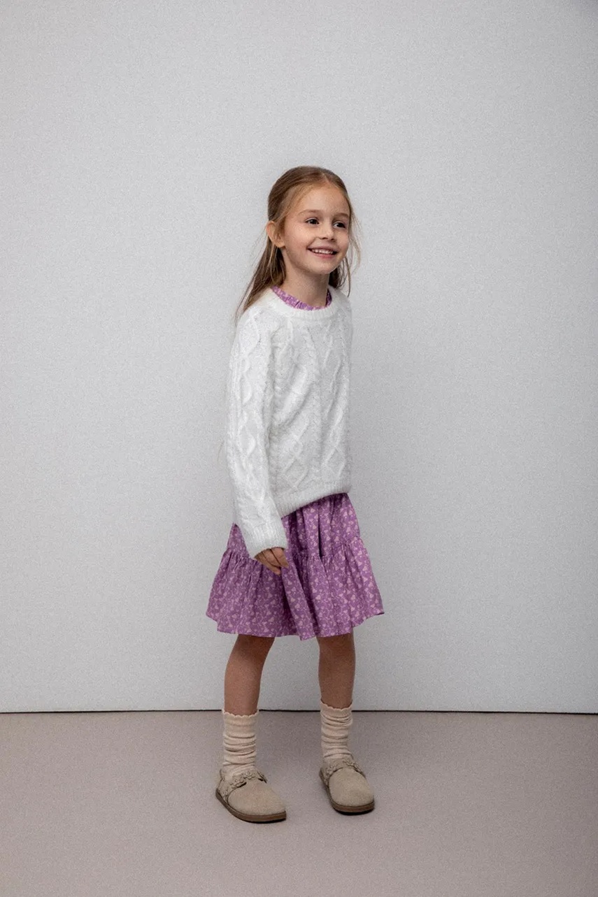 Dětský svetr s příměsí vlny Coccodrillo (obrázek 6)