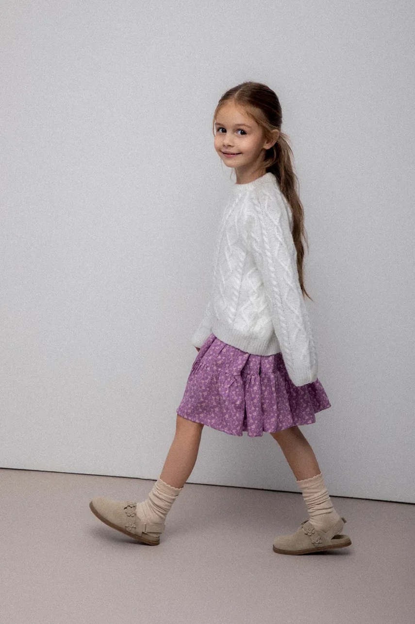 Dětský svetr s příměsí vlny Coccodrillo (obrázek 7)