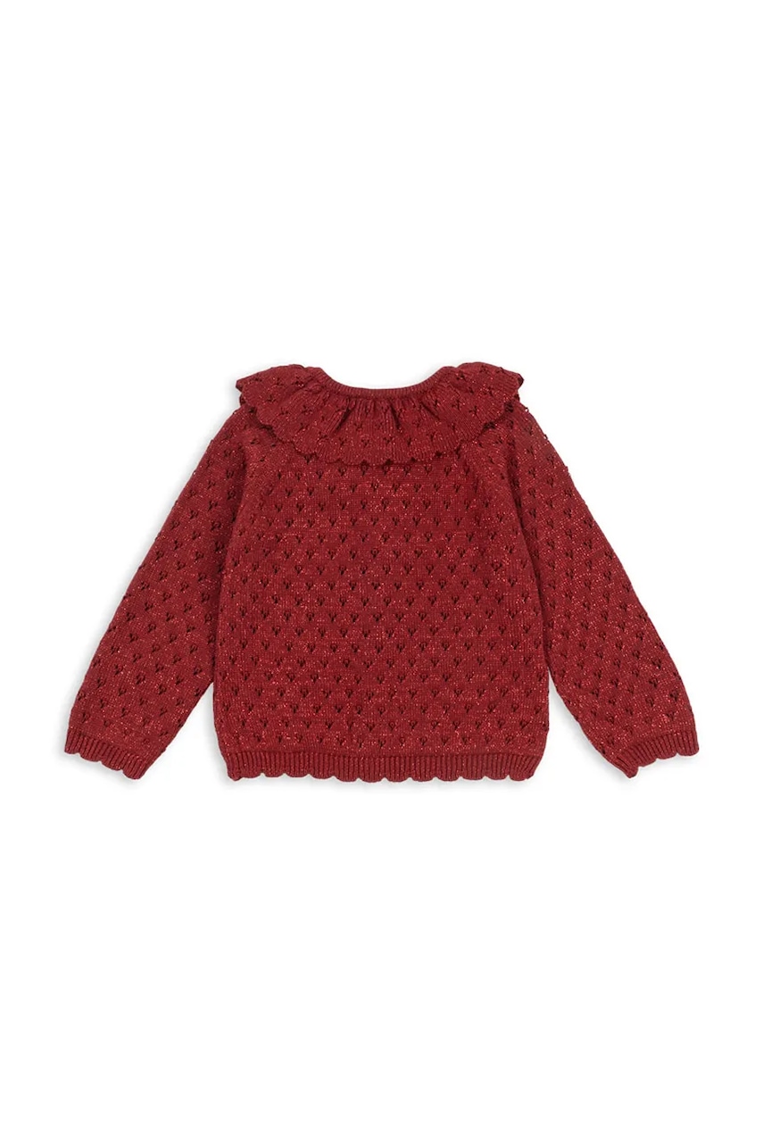 Detský sveter Konges Sløjd HOLIDAY KNIT CARDIGAN