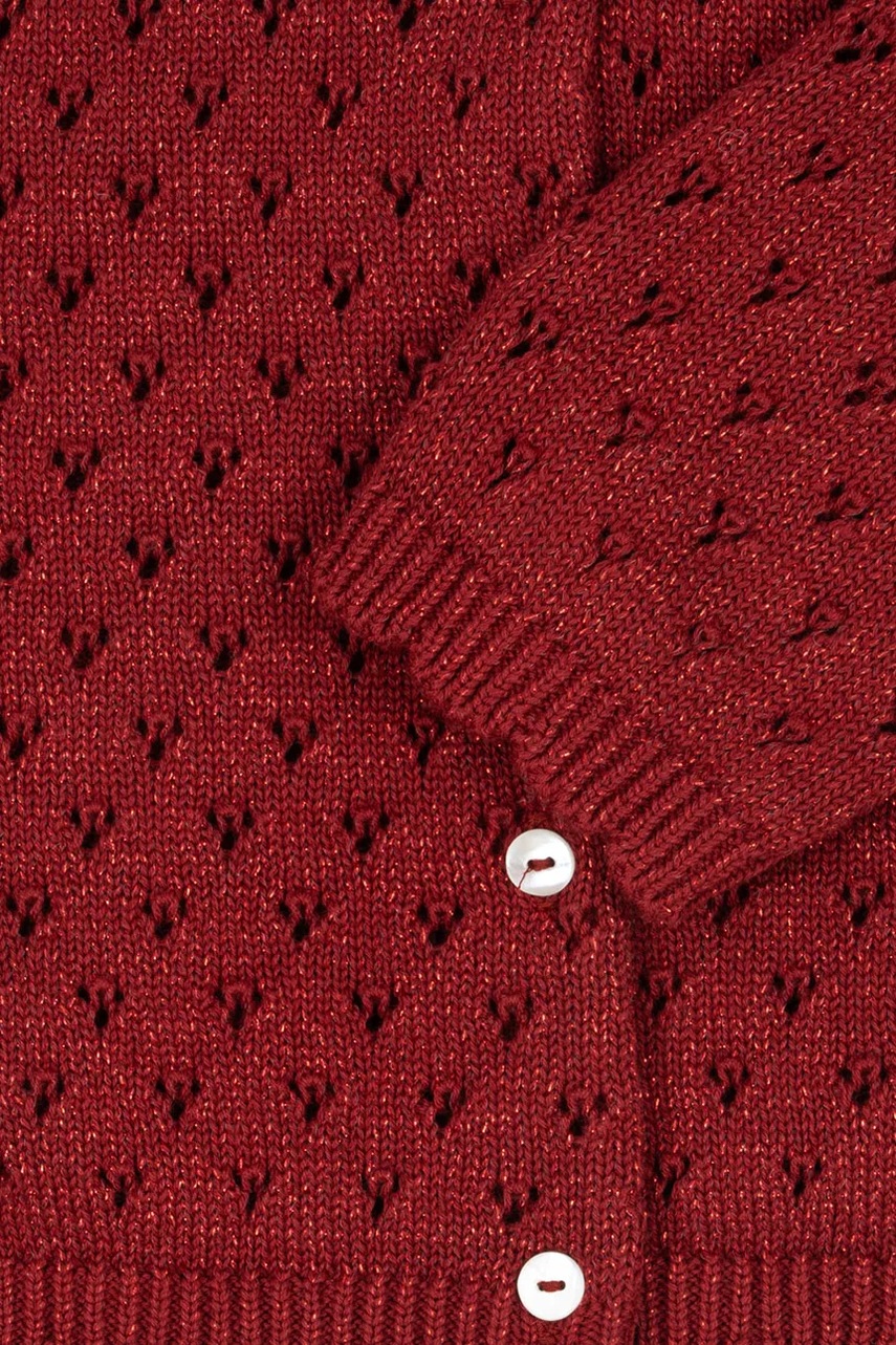 Dětský kardigan Konges Sløjd HOLIDAY KNIT CARDIGAN (obrázek 4)