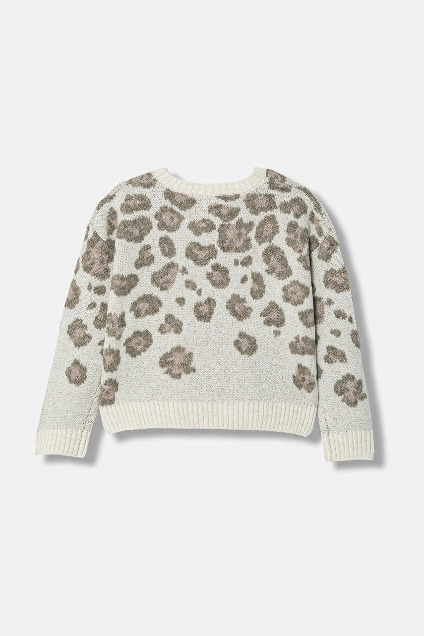 Детский свитер United Colors of Benetton цвет бежевый 1SJFQ109H