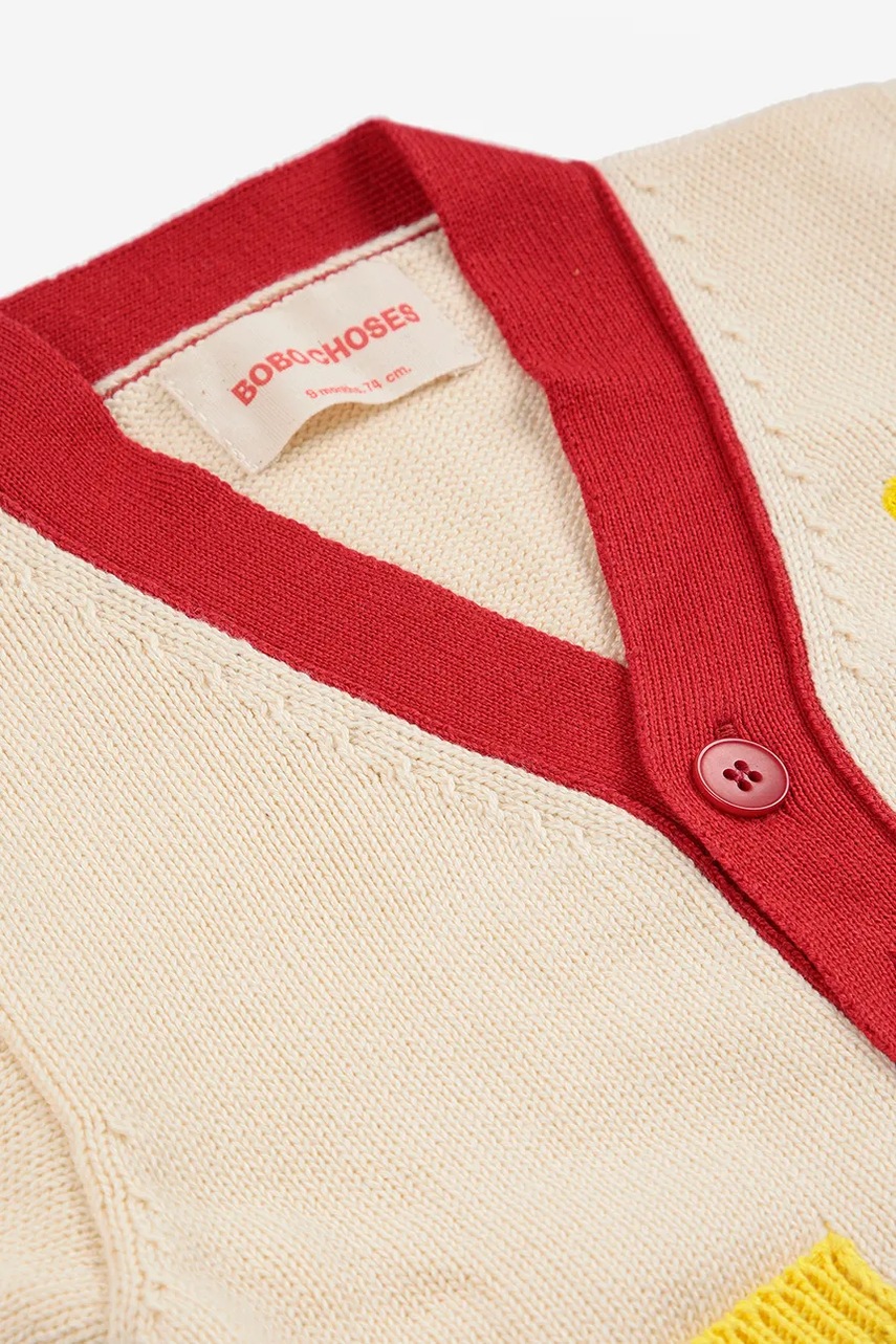 Dětský bavlněný kardigan Bobo Choses Choo Choo (obrázek 4)