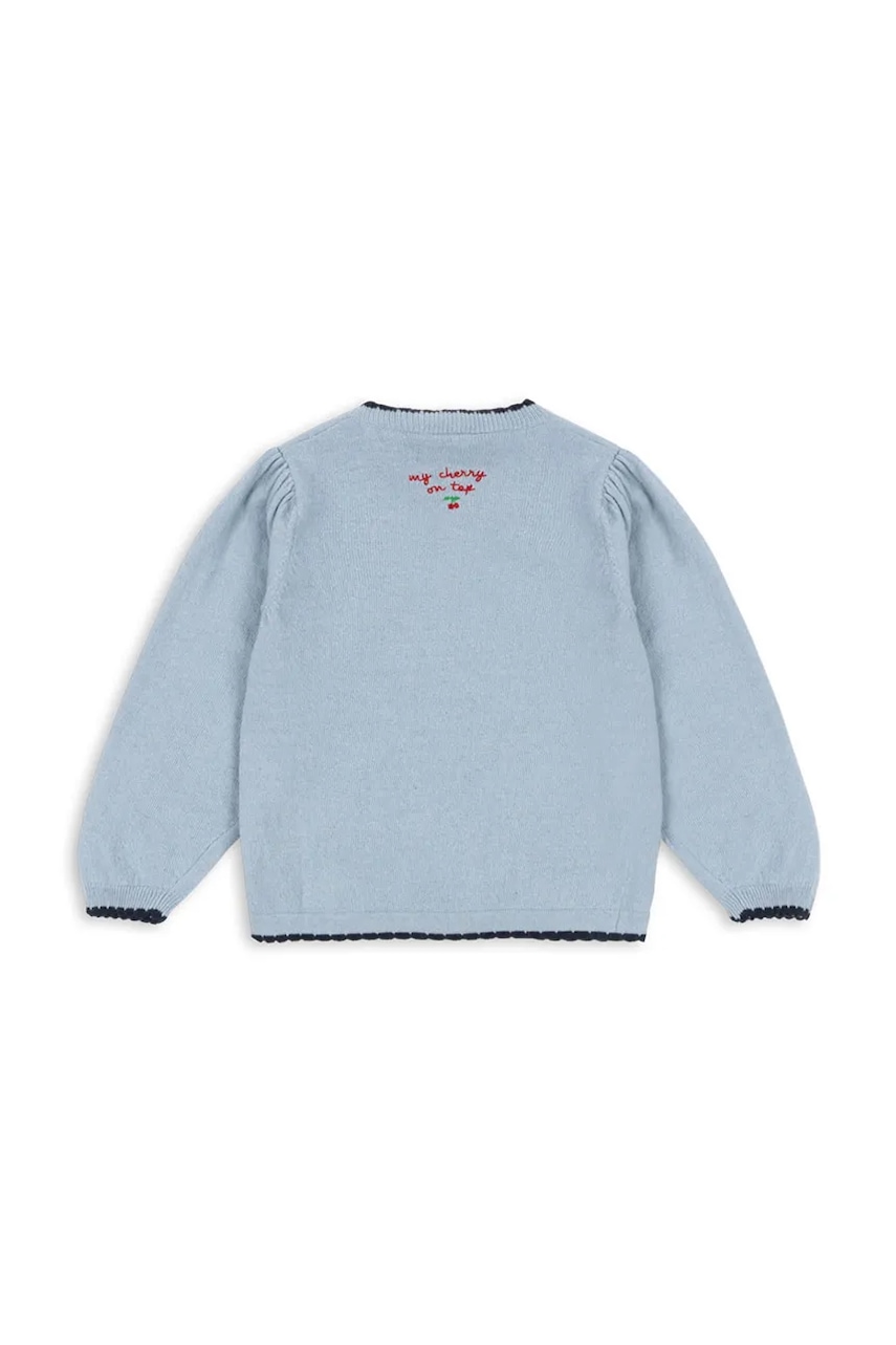 Детский кардиган с добавлением шерсти Konges Sløjd ALEXA KNIT CARDIGAN лёгкий KS101389 Детский кардиган с добавлением шерсти Konges Sløjd ALEXA KNIT CARDIGAN лёгкий KS101389